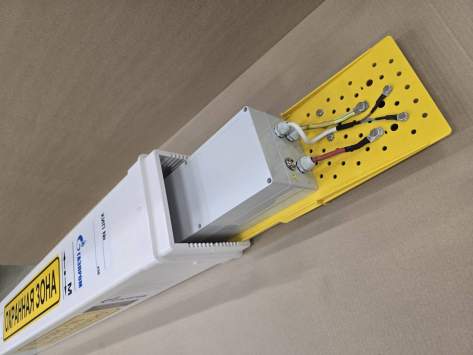 Модификация блока УЗТ для установки  в стойке КИП квадратного сечения