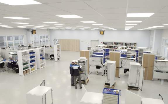 Центр электронного оборудования. Производственный участок